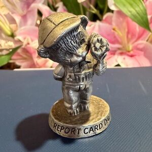 Silver Bear Figurine - Home Accents Decor